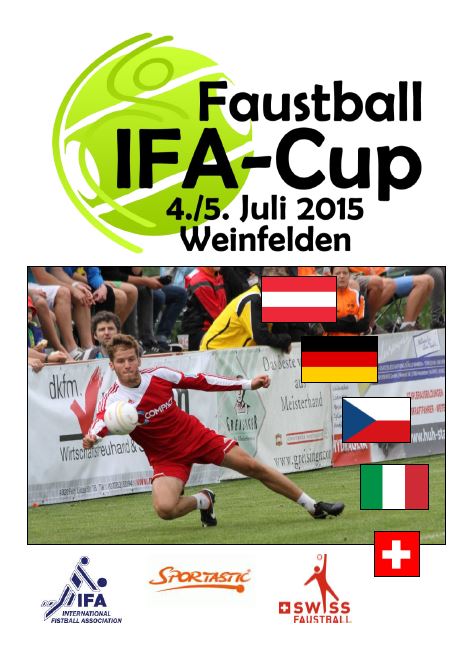 Programmheft IFA-Cup 2015